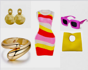 Let’s Go Shopping dress