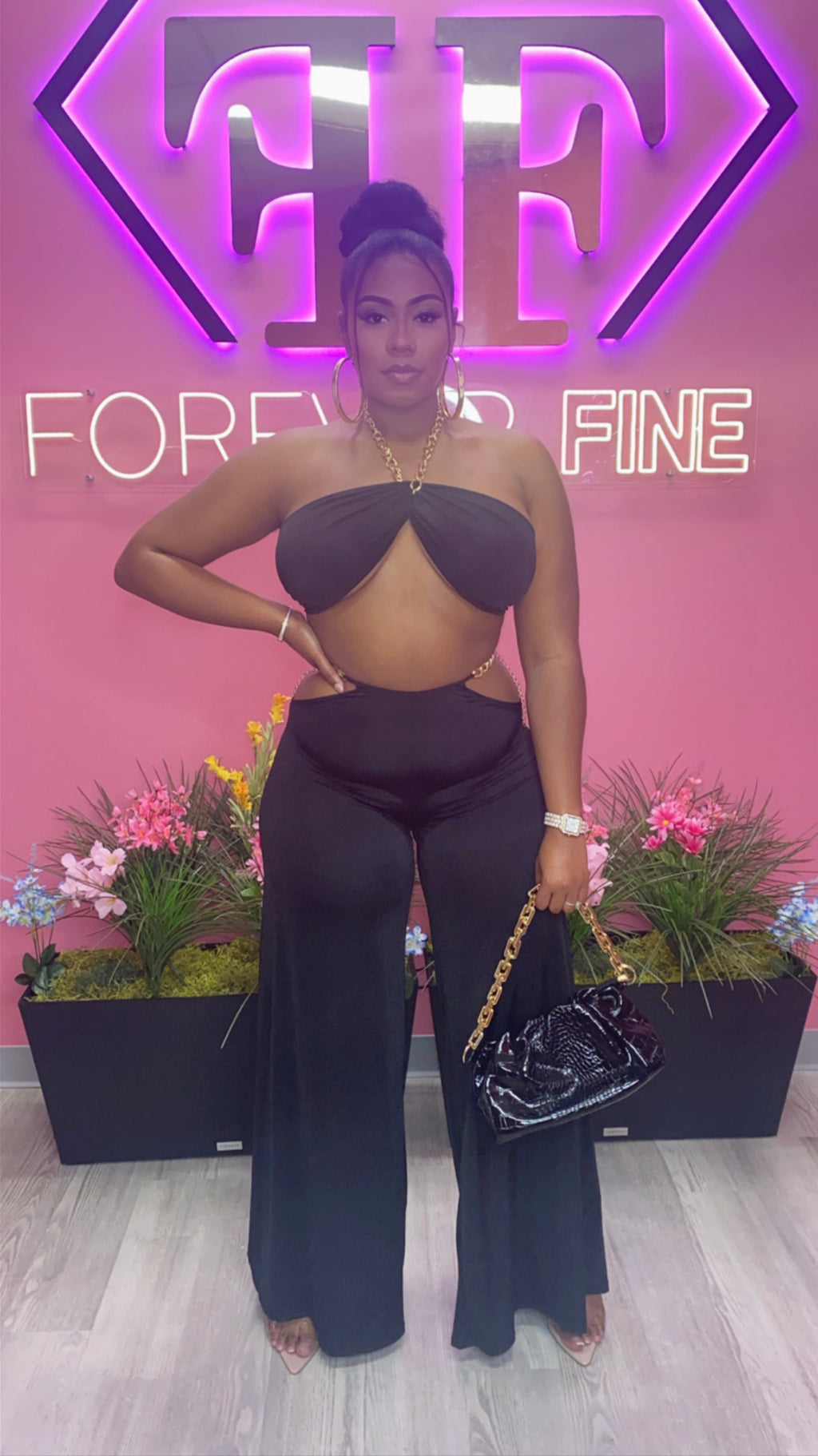 Foxy pants set