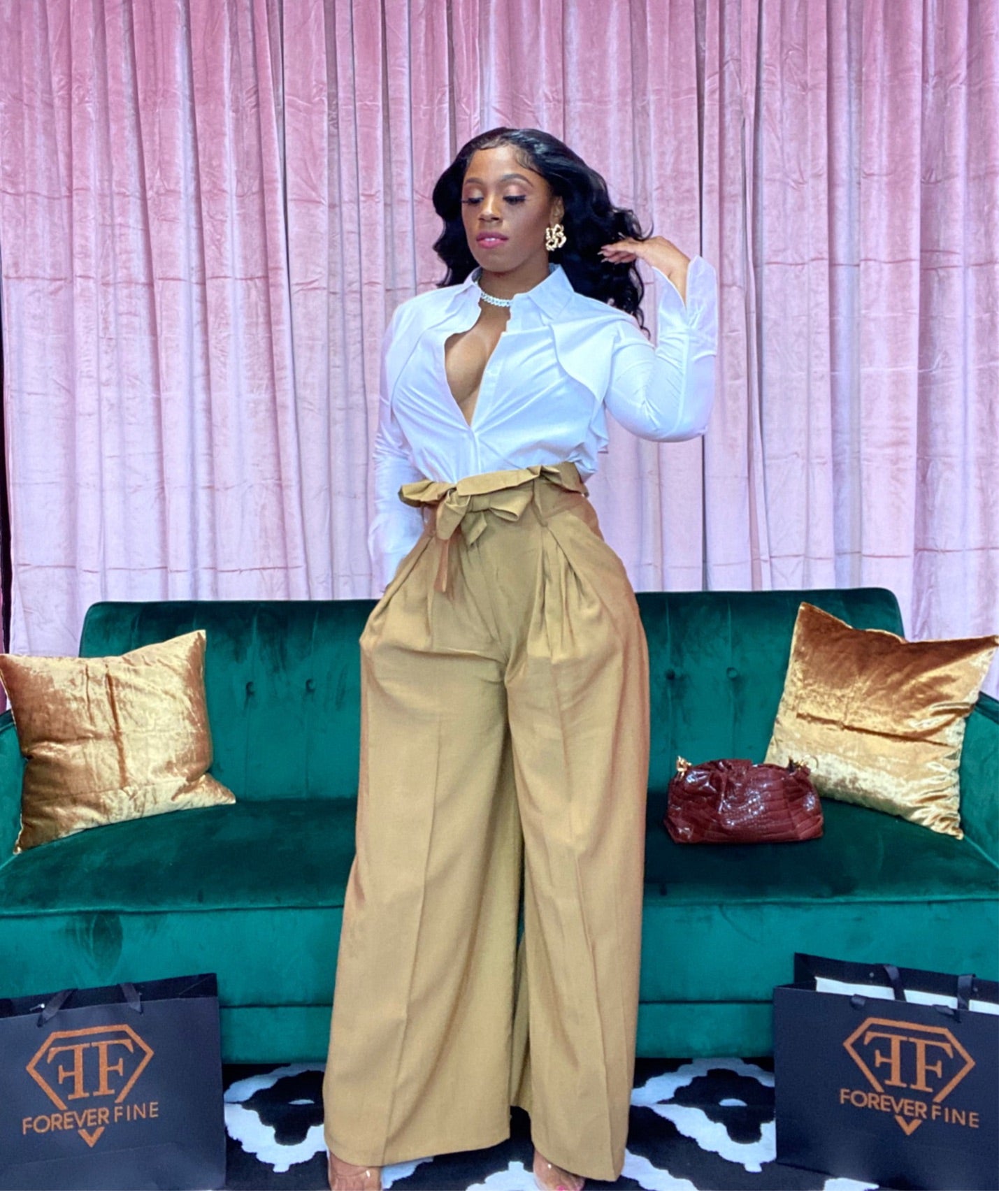 First Lady (High Waisted Pants)