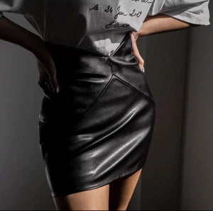 Lady Of The Night | Leather Skirt